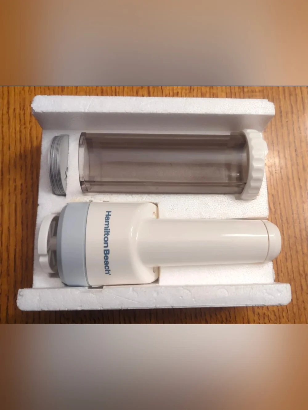 Hamilton Beach 80080 Cordless Cookie Press with Box (Missing 1 Disc & 2 Tips)